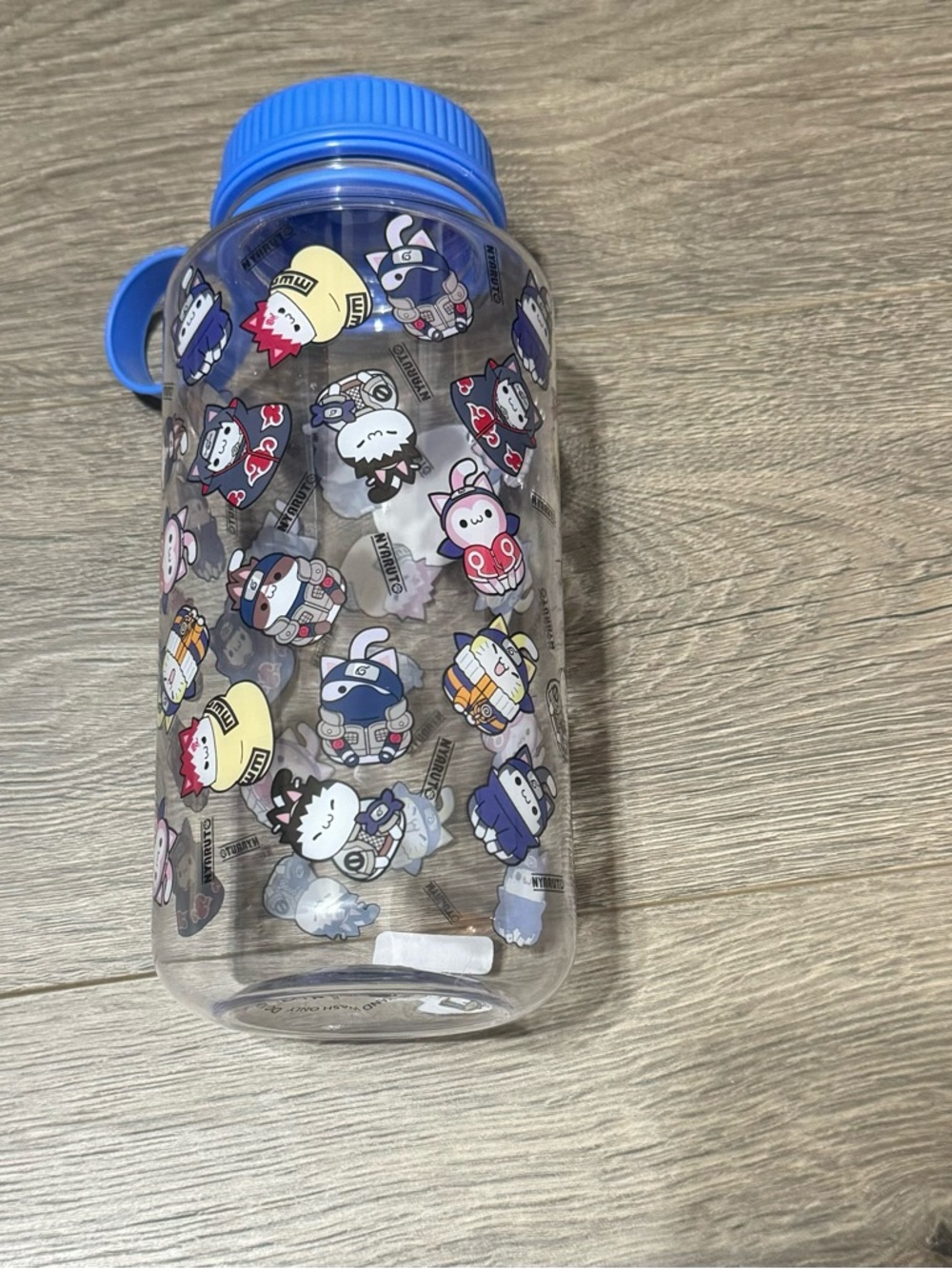 Nyaruto Ninja Cats Allover Print Plastic Water Bottle - BoxLunch Exclusive